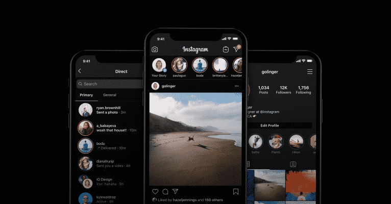 Tiga Fitur Baru Instagram, Mulai dari Dark Mode Hingga Batasi Stalking