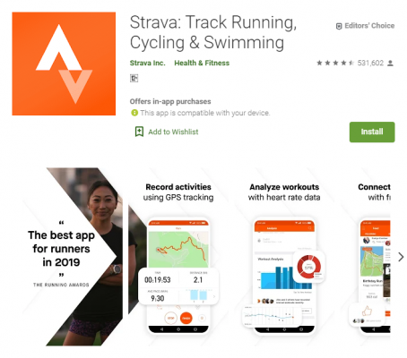 gdilab strava - Rekomendasi 5 Aplikasi untuk Jaga Kesehatan